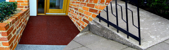 the difference between concrete ramps and rubber ramps
